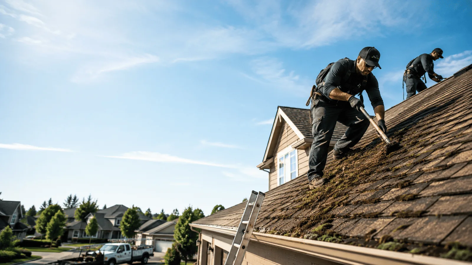 Roof Moss Removal in Ellison Bay, WI near me
